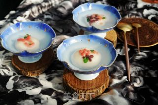 Flower Like Brocade Glutinous Rice Balls recipe