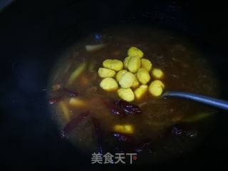 Braised Beef Brisket with Chestnut recipe