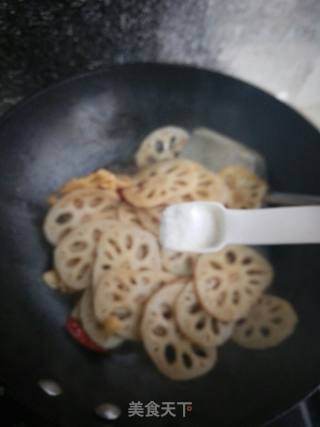 Hot and Sour Crispy Lotus Root Slices recipe