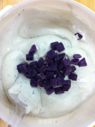 Purple Sweet Potato Chiffon recipe