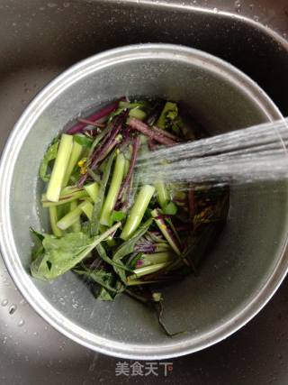 Stir-fried Red Cabbage Moss recipe