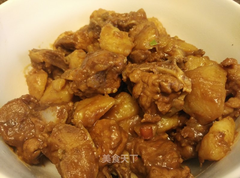 Pork Ribs Stewed Potatoes recipe