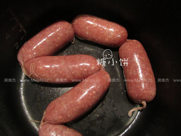 Black Pepper Beef Crispy Sausage recipe