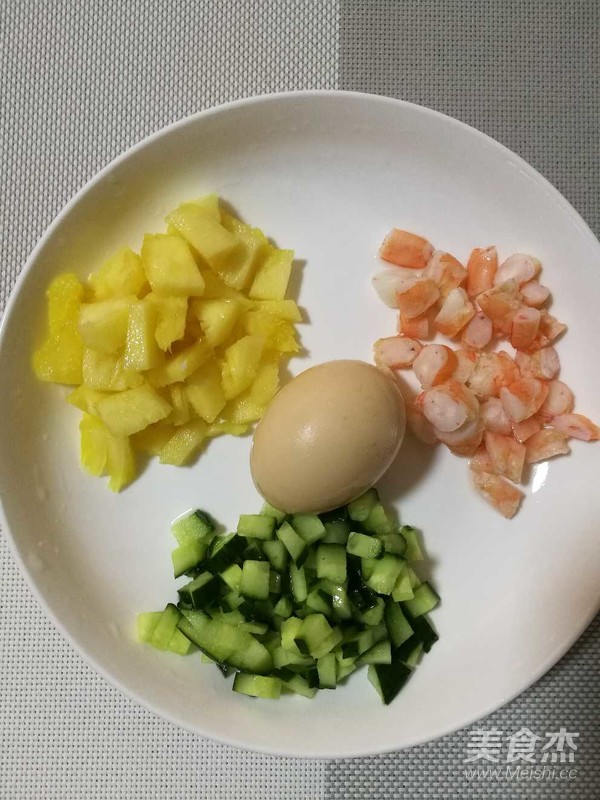 Pineapple Shrimp Fried Rice recipe