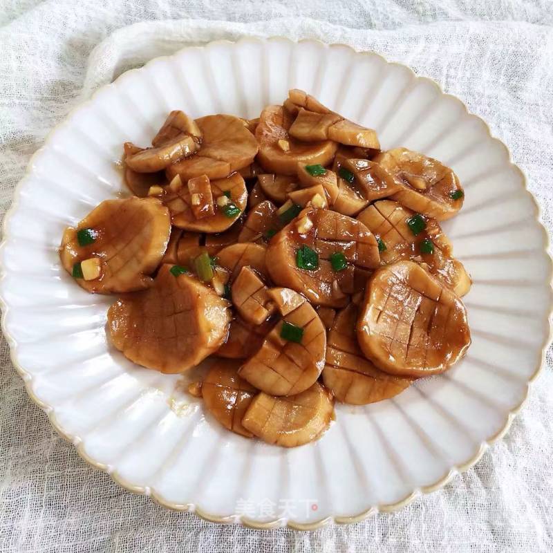 Pleurotus Eryngii in Oyster Sauce recipe
