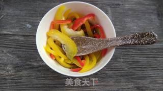 Colorful Bean Curd Mixed with Cowpea recipe