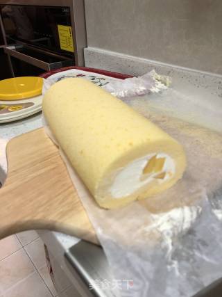 Mango Cake Roll recipe
