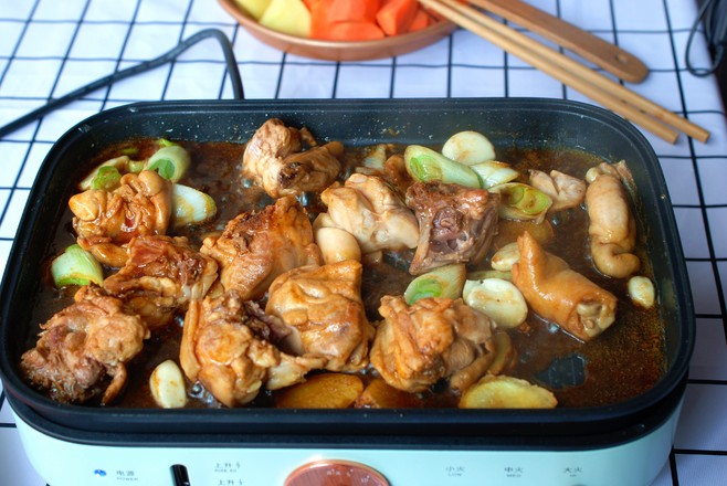 Cangzhou Famous Hot Pot Chicken, A Bag of Hot Pot Ingredients Makes A Pot, Tender and Tender recipe