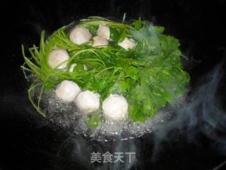 Motherwort Meatball Soup recipe