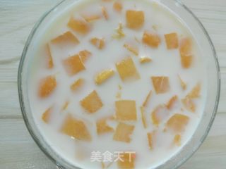 The Smoothness of Milk and The Fragrance of Mango are Perfectly Combined-"mango Pudding" recipe