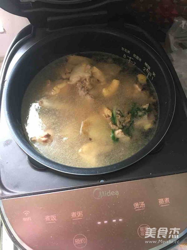 Bamboo Shoots and Chicken Soup recipe