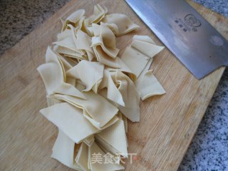 Spicy Cabbage Roasted Bean Curd recipe