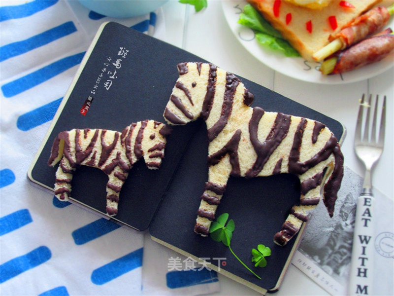 Zebra Toast recipe