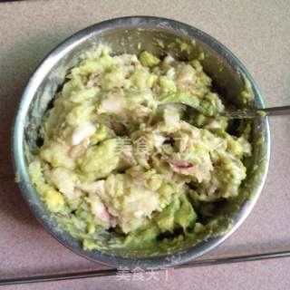 Avocado Bacon Cheese Pie recipe