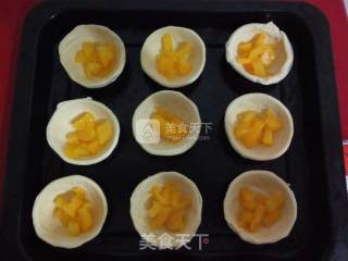 Yellow Peach Egg Tart recipe