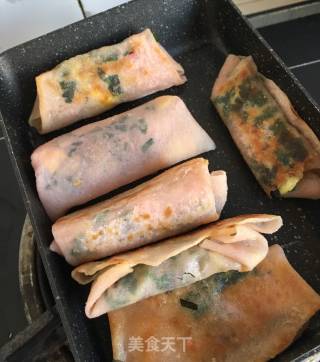 Spring Roll Version Leek Box recipe