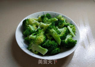 Fresh Mushroom Broccoli in Oyster Sauce recipe
