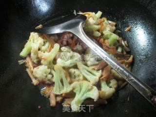 Stir-fried Cauliflower with Daylily recipe