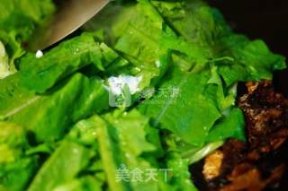 Lettuce with Tempeh and Dace in Oil recipe