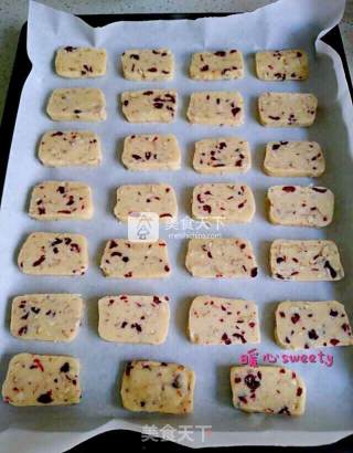 Cranberry Peanut Cookies recipe