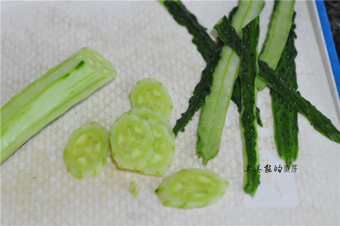 Teach You to Use Cucumbers for Dish Decoration, No Need to Carve, No Need to Paint, Dipping Sauce recipe