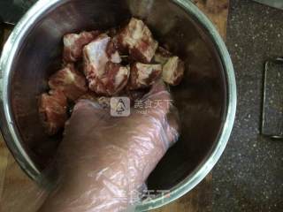 Steamed Taro with Chopped Pepper Ribs recipe