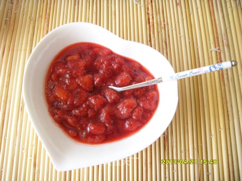 Homemade Strawberry Jam - The Taste of Spring recipe