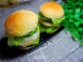 Lettuce Double Pork Burger recipe