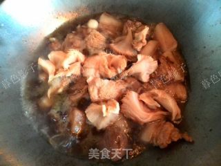 Hericium Red Braised Pork recipe