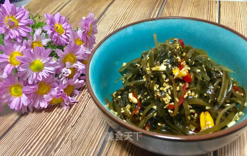 Red Oil Kelp Silk recipe