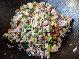 Healthy Staple Food-vegetarian Chicken Fried Rice recipe