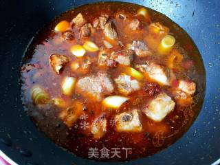 Hot and Sour Taro Pork Ribs recipe