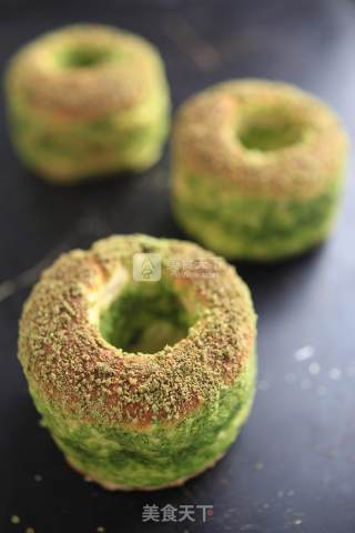 Matcha Red Bean Bread recipe