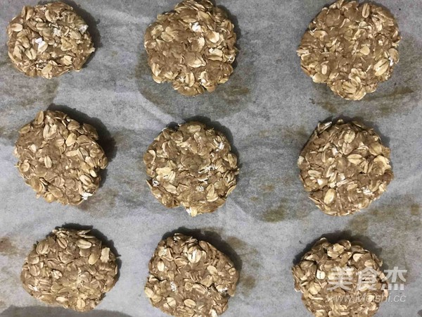 Brown Sugar Oatmeal Biscuits Oil-less and Sugar-free Version recipe