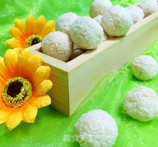 #柏翠大赛# Protein Coconut Ball recipe