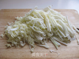 Jellyfish Head Mixed with Cabbage recipe