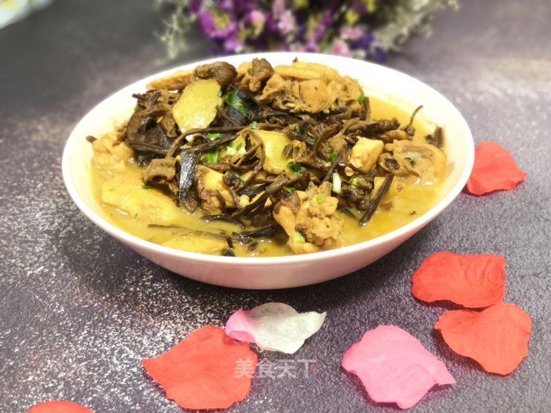 Mushroom Chicken Stew recipe