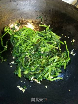 Garlic Spinach recipe