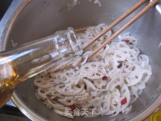 Cold Lotus Root Slices recipe