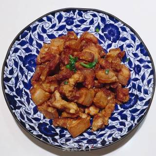 Deep Fried Pork with Abalone Sauce recipe