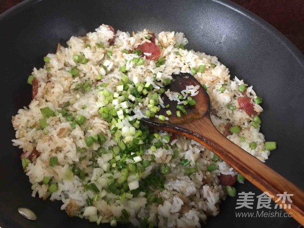 Fried Rice with Bean Curd Flavor recipe