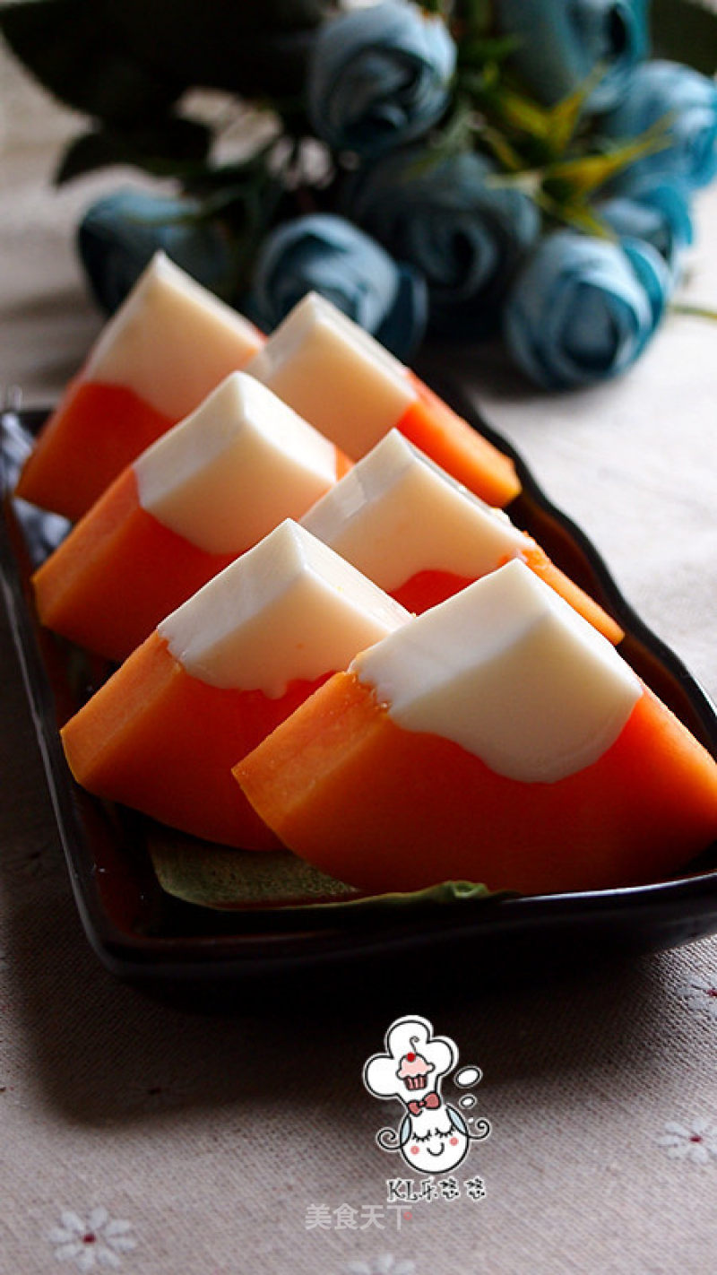 Papaya Milk Jelly recipe
