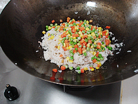 Fried Rice with Meat recipe