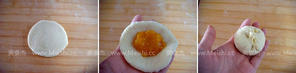 Orange Jam Buns recipe