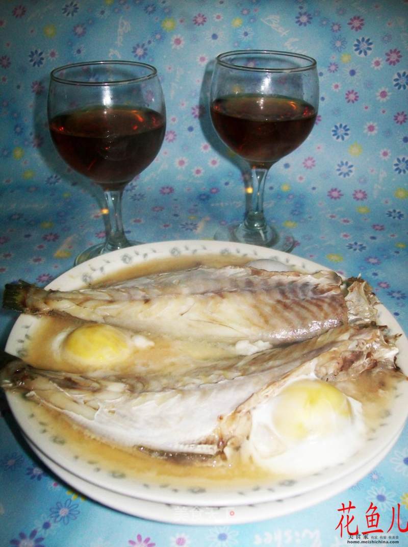 Steamed Rubber Fish with Salted Duck Egg