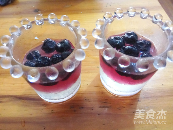 Snow Top Colorful Jelly recipe