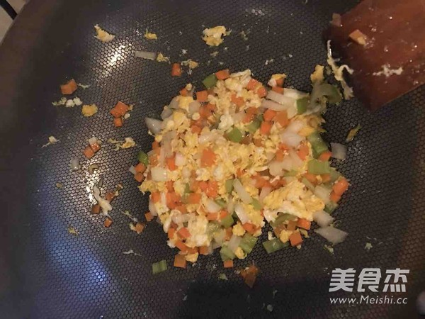 Spicy Cabbage Tuna Fried Rice recipe