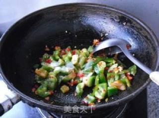 Stir-fried Chili with Chopped Pepper recipe