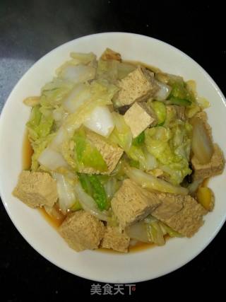 Frozen Tofu with Cabbage recipe