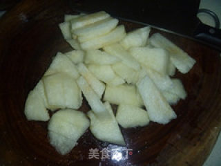 Pear Sliced Kidney recipe